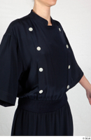 Photos Woman in formal dress 2 21th century Black dress Formal knob upper body 0004.jpg